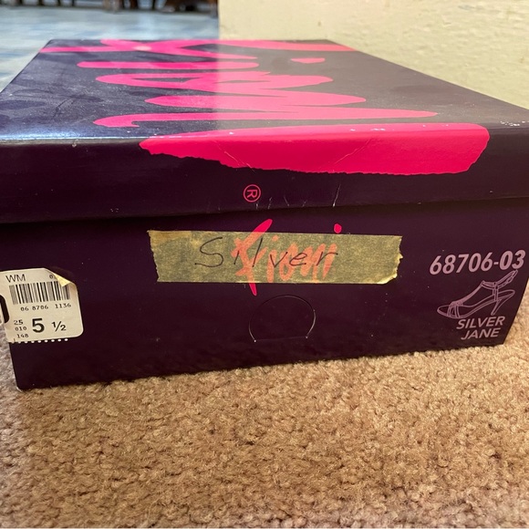 Target - Fioni: Silver Strappy Kitten Heels - Picture 6 of 15